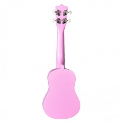 NN UK 01 PINK ukulele sopranowe różowe pokrowiec